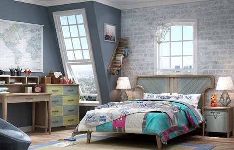 七彩人生—北歐木語-兒童家具